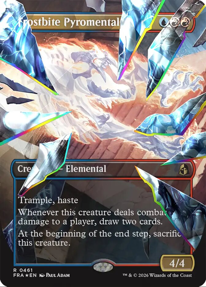 Frostbite Pyromental (Borderless) (Facet Foil)