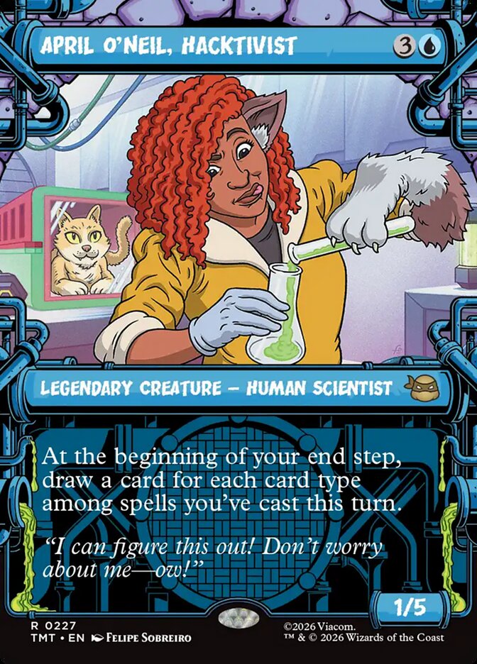 April O'Neil, Hacktivist (0227) (Showcase)