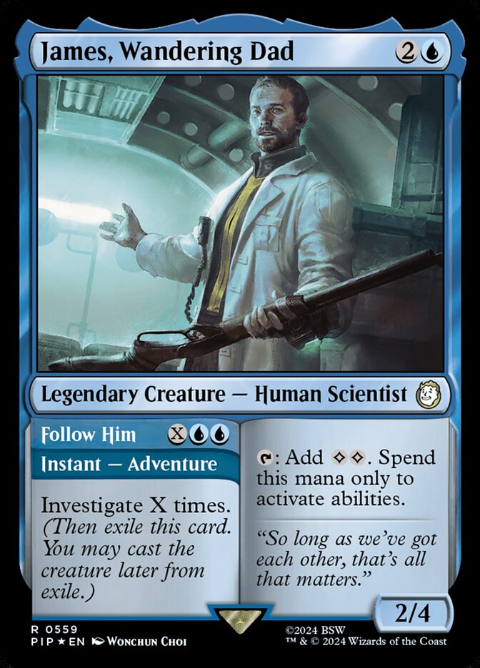 James, Wandering Dad (Surge Foil)