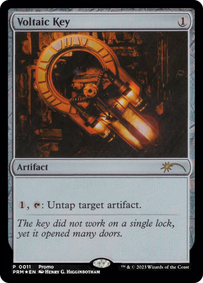 Voltaic Key (Graphic Novel Insert)