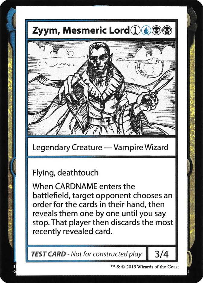 Zyym, Mesmeric Lord (No PW Symbol)
