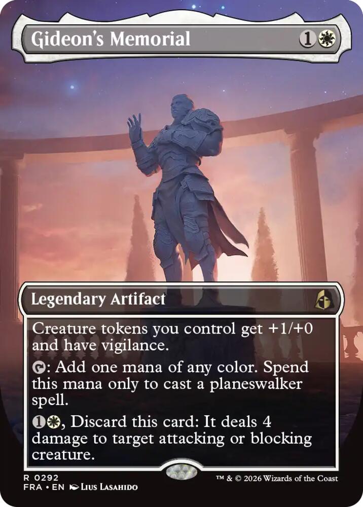 Gideon's Memorial (Borderless)