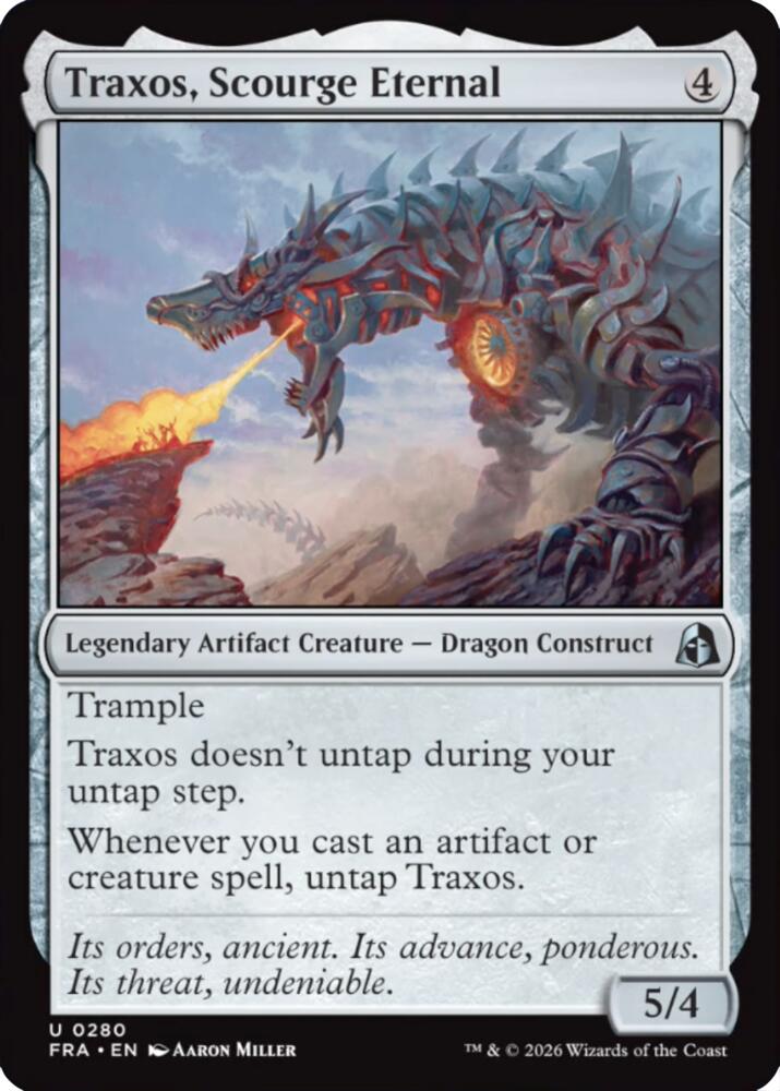 Traxos, Scourge Eternal