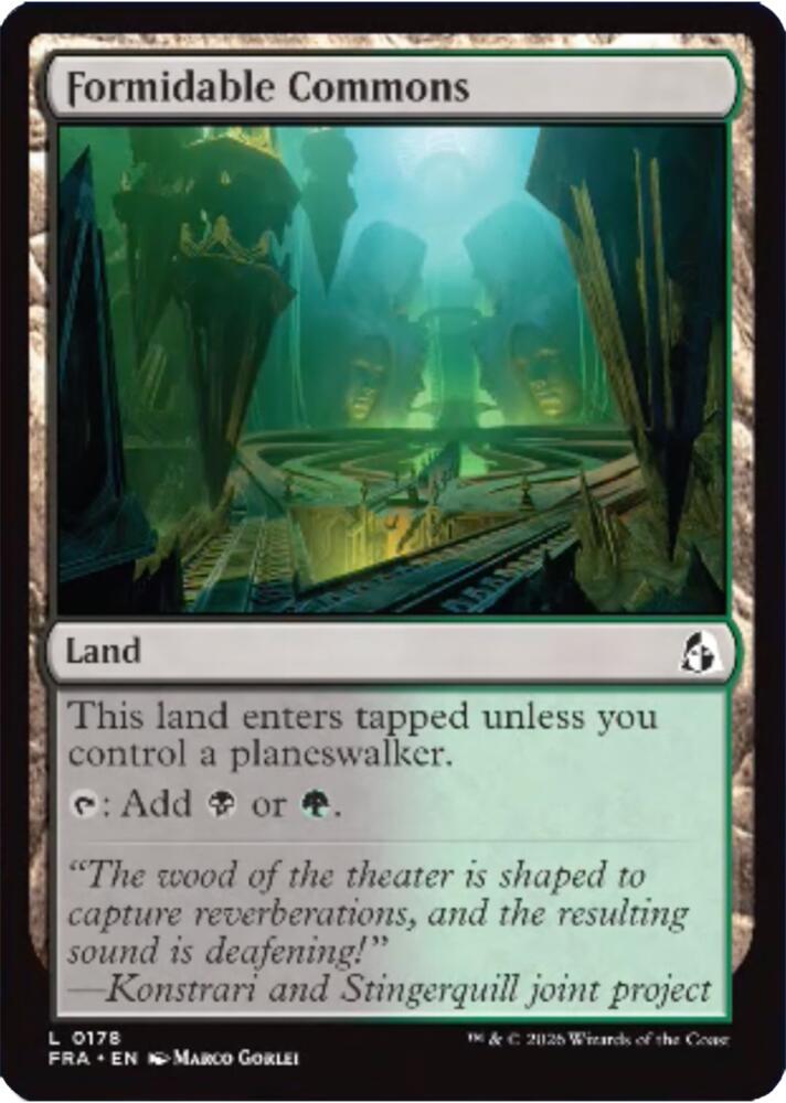 Formidable Commons