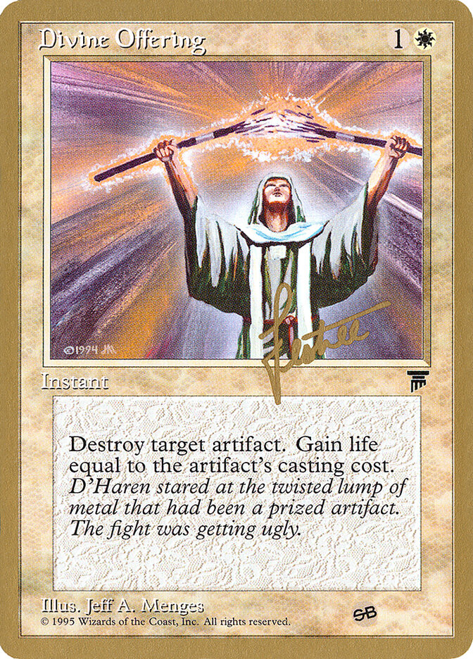Divine Offering - 1996 Bertrand Lestree (LEG) (SB)