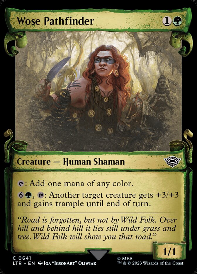 Wose Pathfinder (Showcase Scrolls)