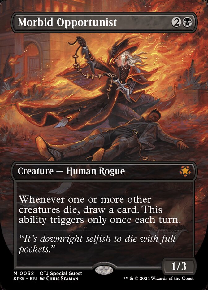 Morbid Opportunist (Borderless)