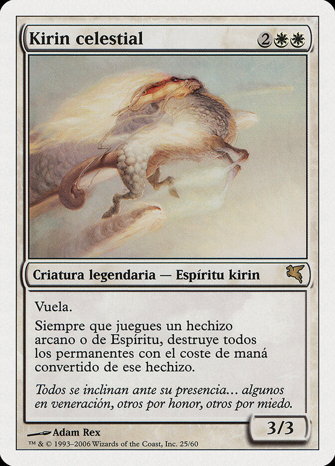 Celestial Kirin (Italian) - "Kirin Celestiale"