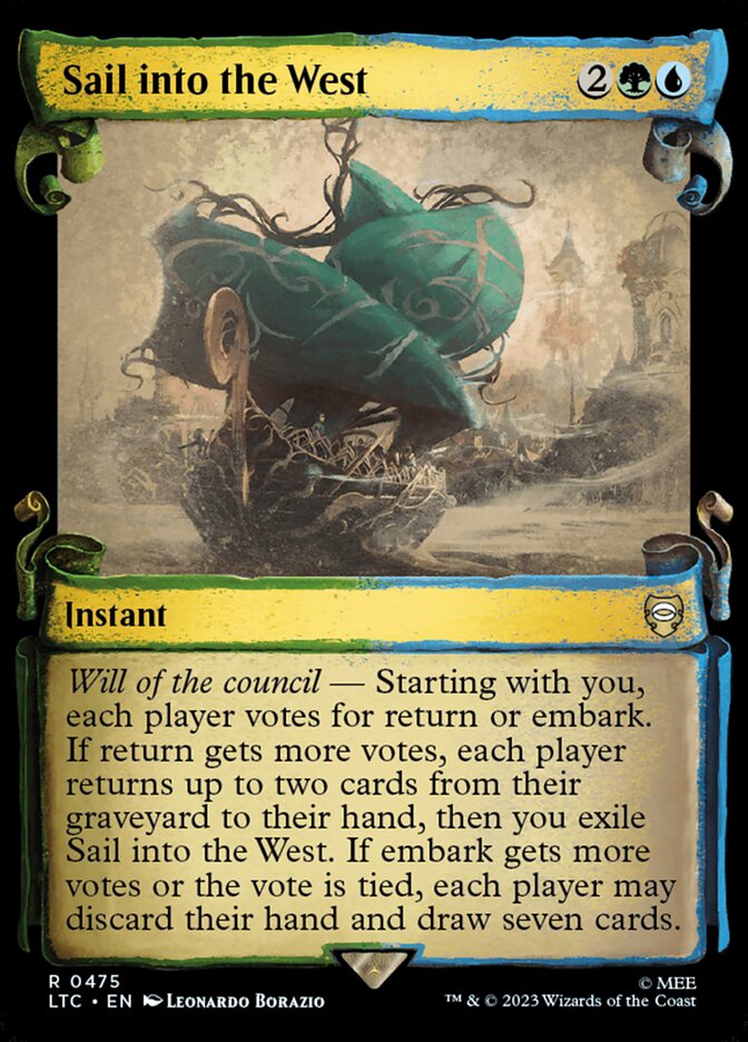 Sail into the West (Showcase Scrolls)