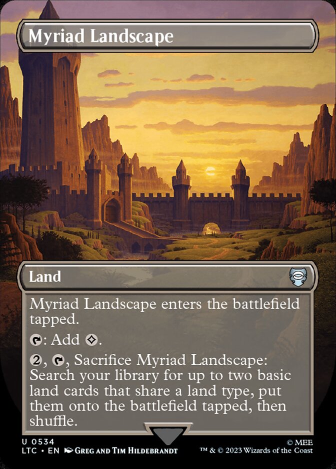 Myriad Landscape (Borderless)