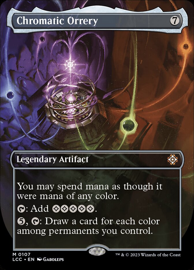 Chromatic Orrery (Borderless)