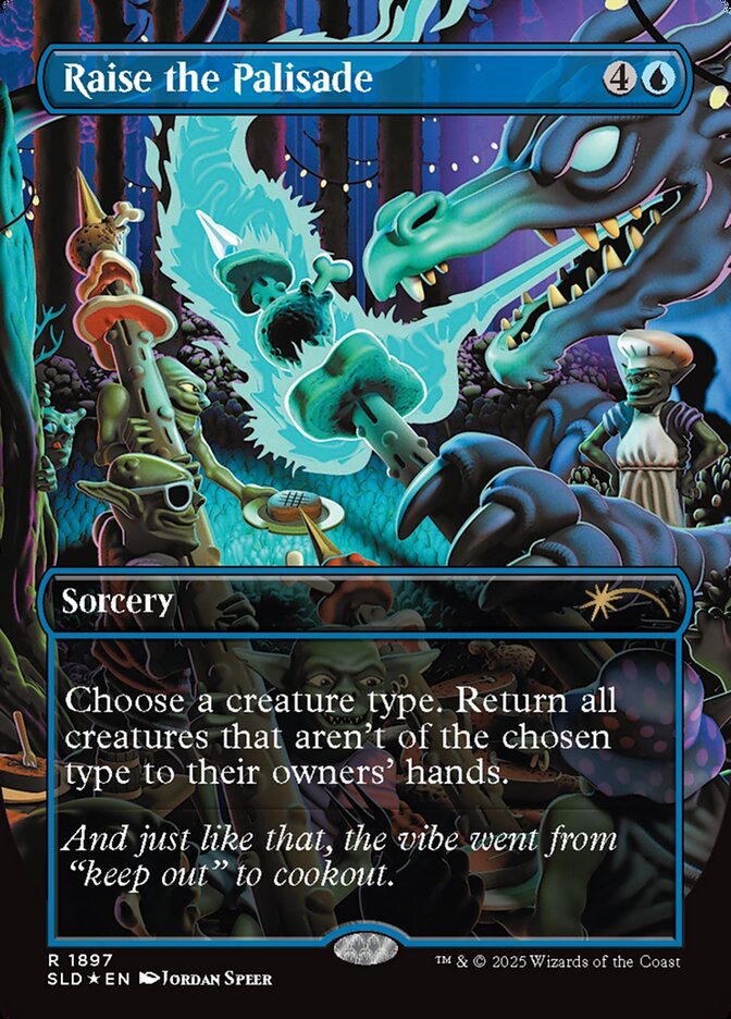 Raise the Palisade (Double Rainbow Foil)