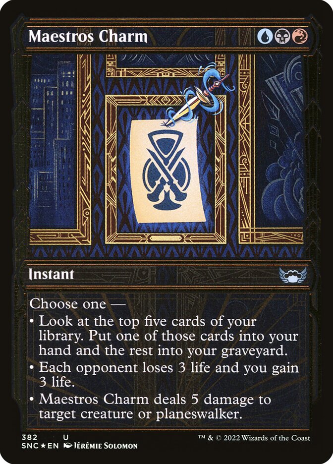 Maestros Charm (Gilded Foil)