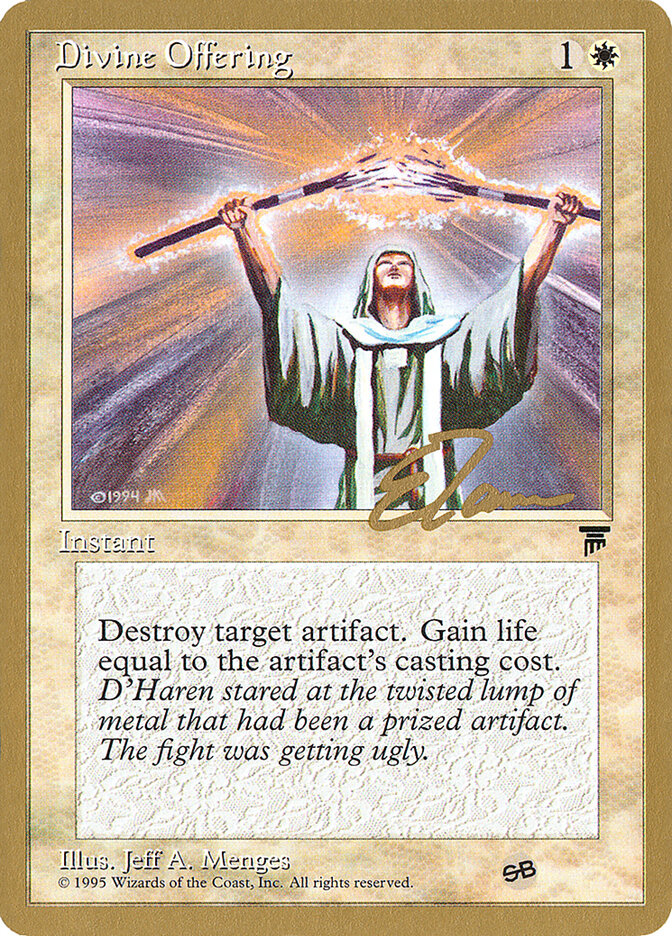 Divine Offering - 1996 Eric Tam (LEG) (SB)