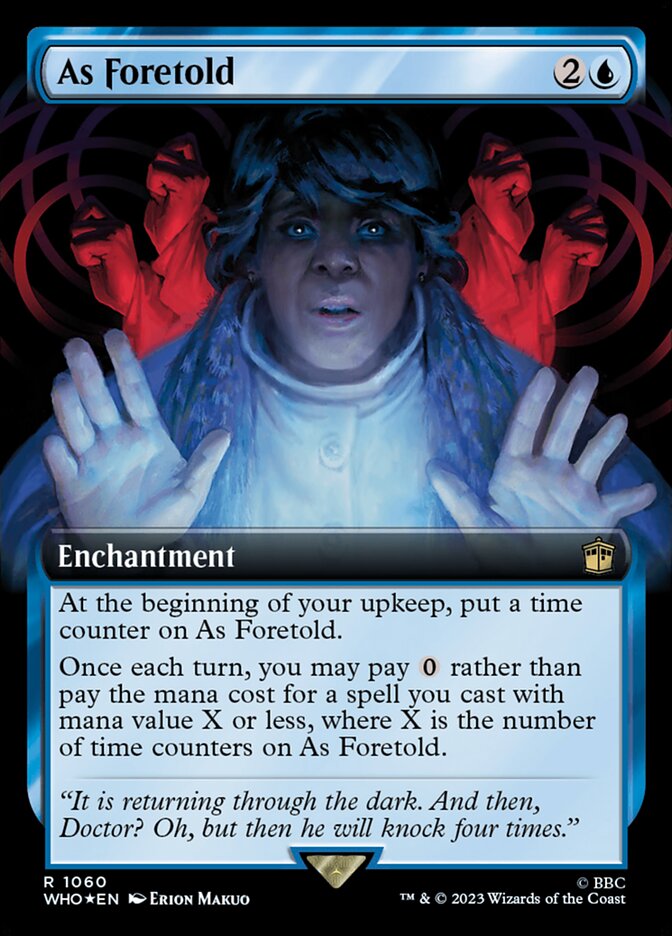 As Foretold (Extended Art) (Surge Foil)