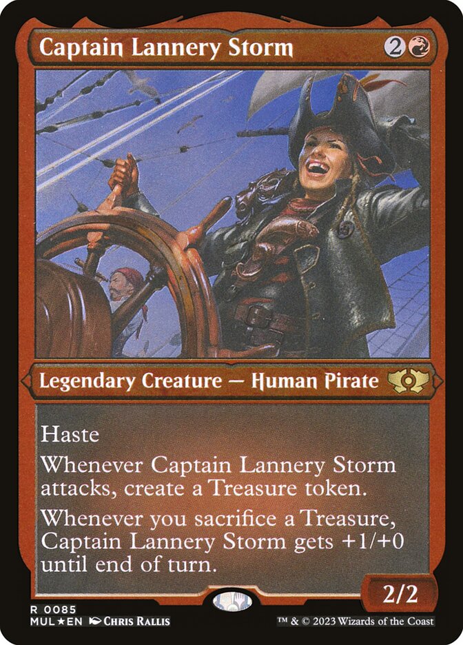 Captain Lannery Storm (Foil Etched)
