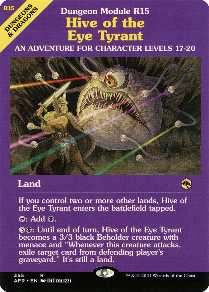 Hive of the Eye Tyrant (Dungeon Module)