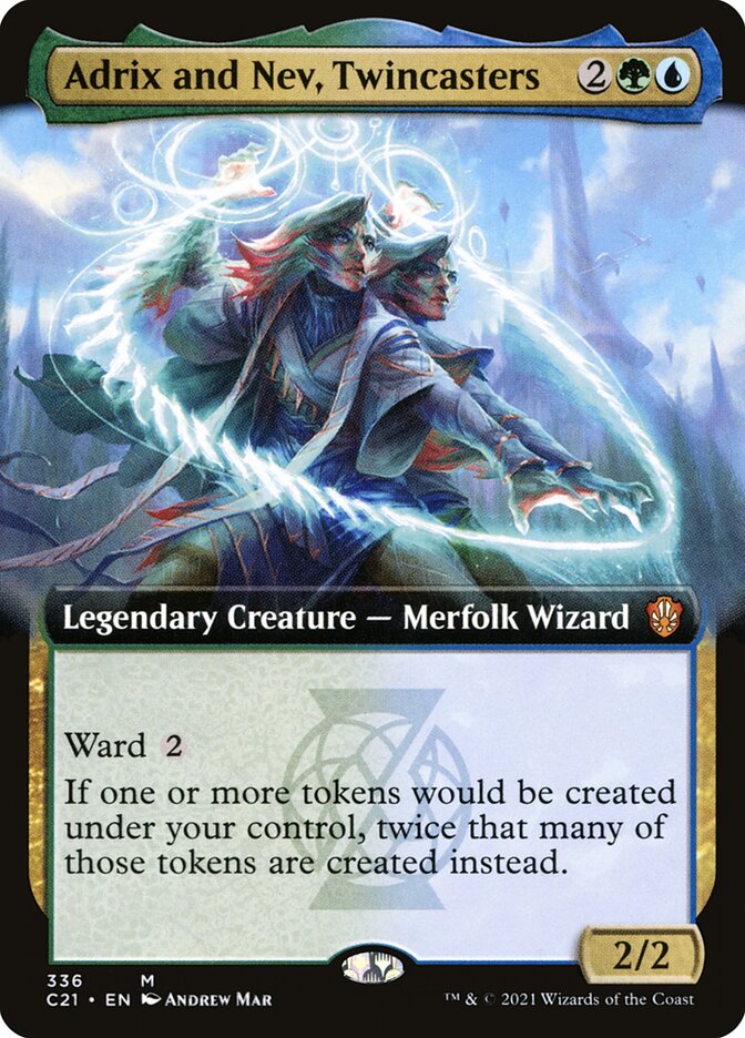 Adrix and Nev, Twincasters (Extended Art)
