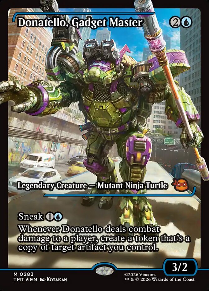 Donatello, Gadget Master (Showcase)