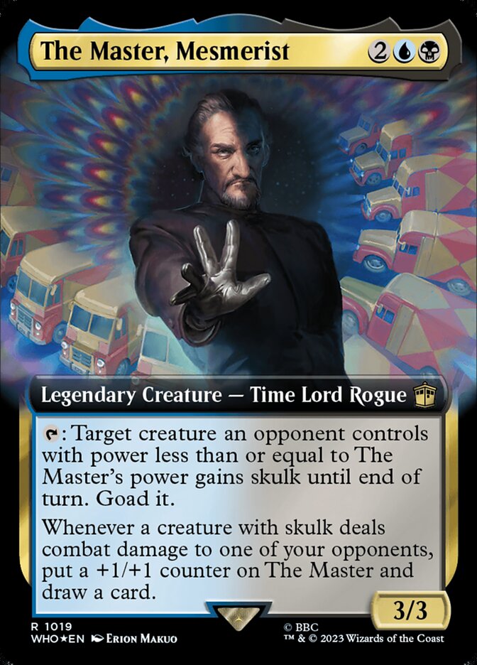 The Master, Mesmerist (Extended Art) (Surge Foil)