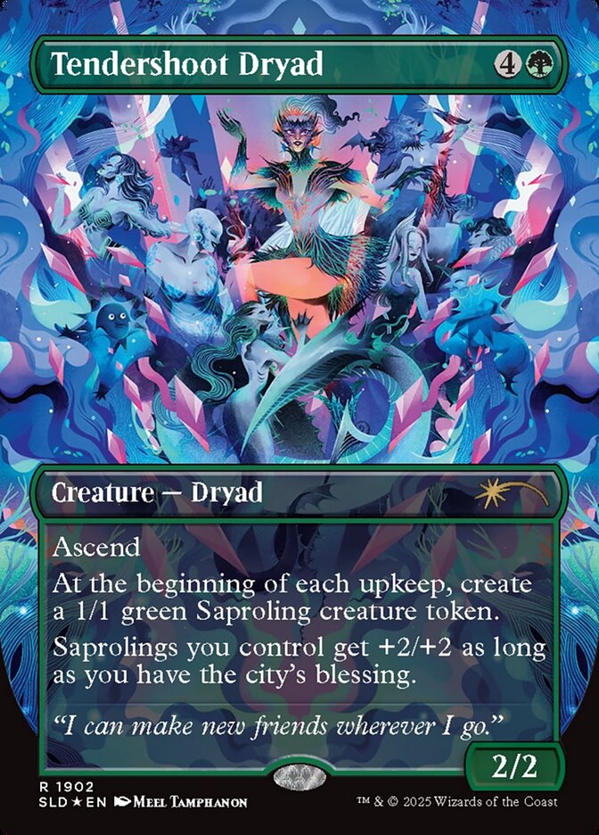 Tendershoot Dryad (Double Rainbow Foil)