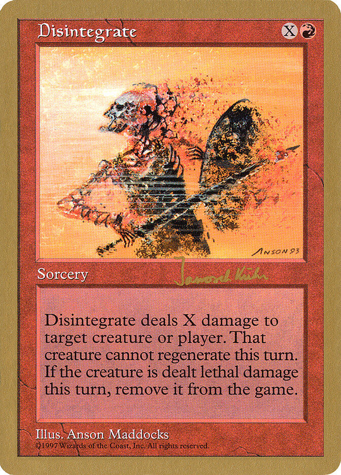 Disintegrate - 1997 Janosch Kuhn (5ED)