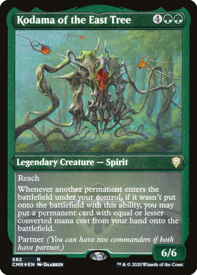 Kodama of the East Tree (Foil Etched)
