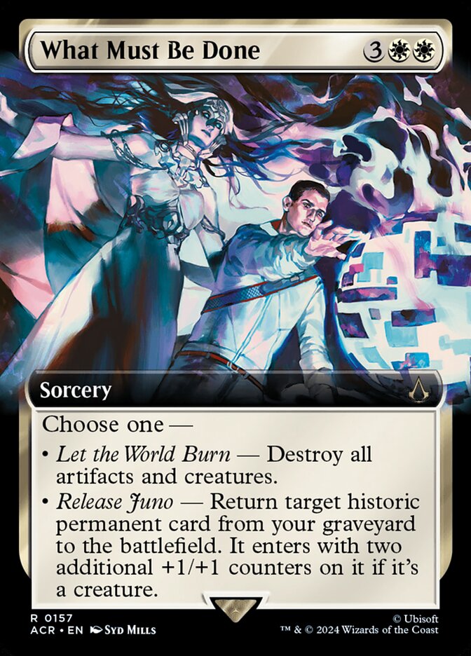 What Must Be Done (Extended Art)