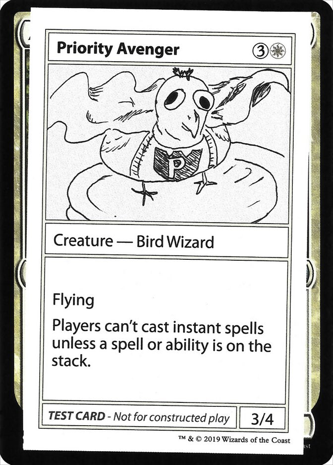 Priority Avenger (No PW Symbol)