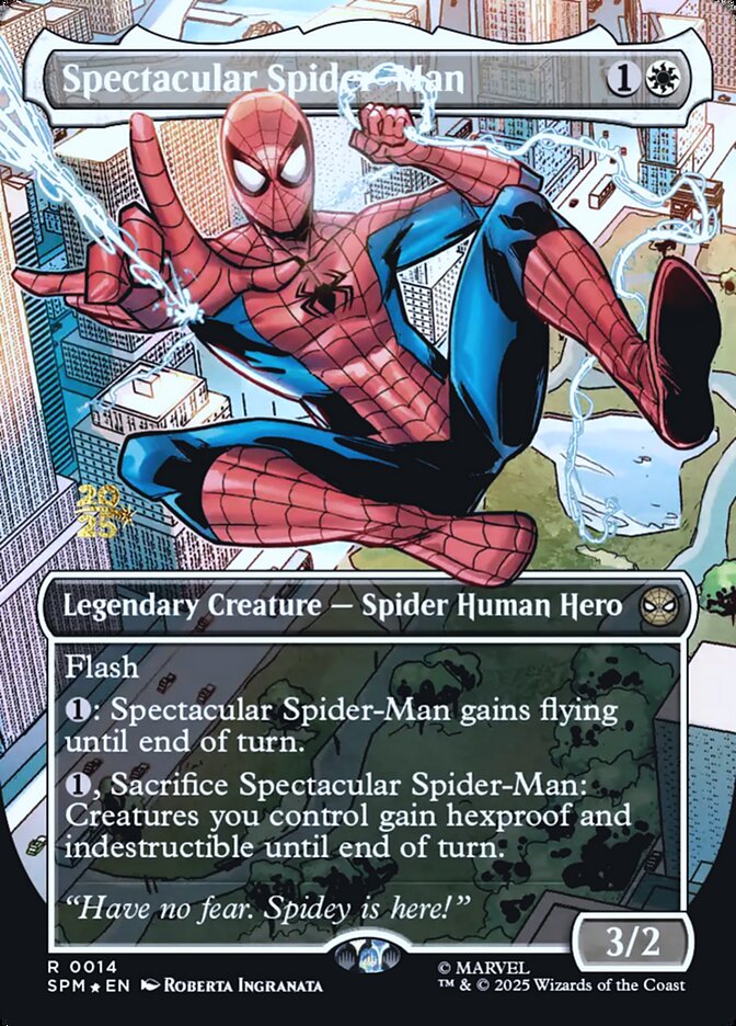 Spectacular Spider-Man (Borderless)