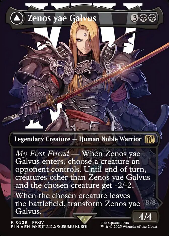 Zenos yae Galvus (Borderless) (Surge Foil)