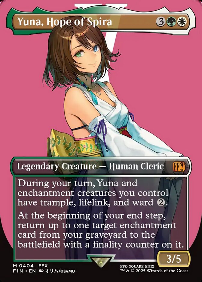 Yuna, Hope of Spira (Borderless)