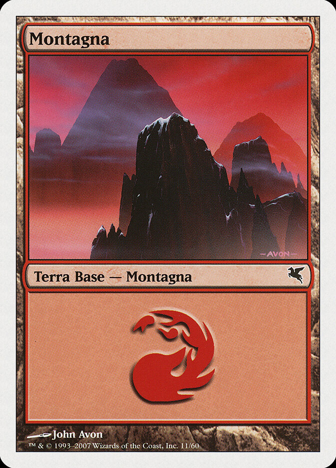 Mountain (Italian) - "Montagna" (K11)
