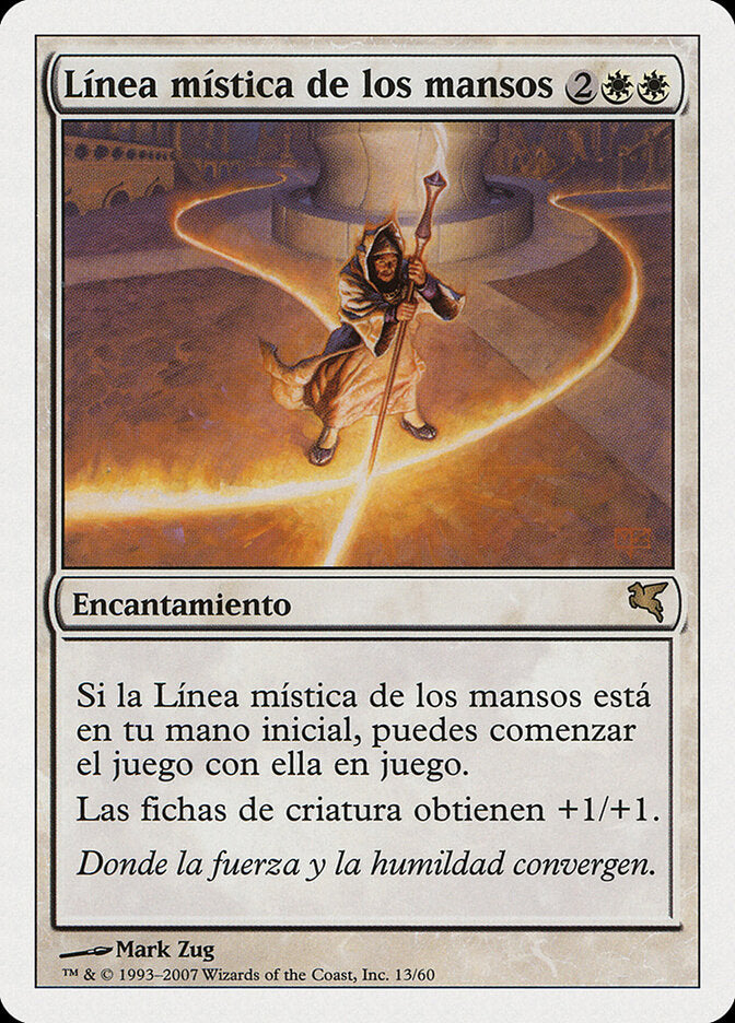 Leyline of the Meek (Italian) - "Leyline della Mitezza"