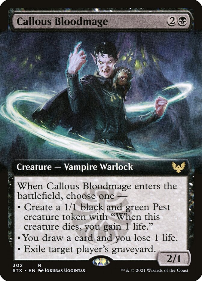 Callous Bloodmage (Extended Art)