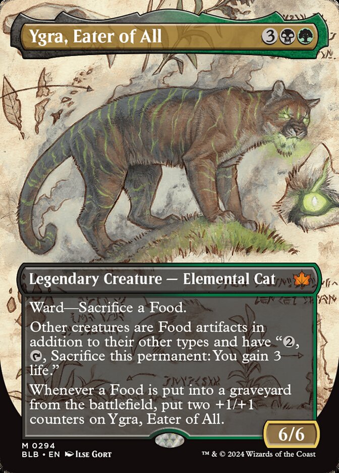 Ygra, Eater of All (Borderless)