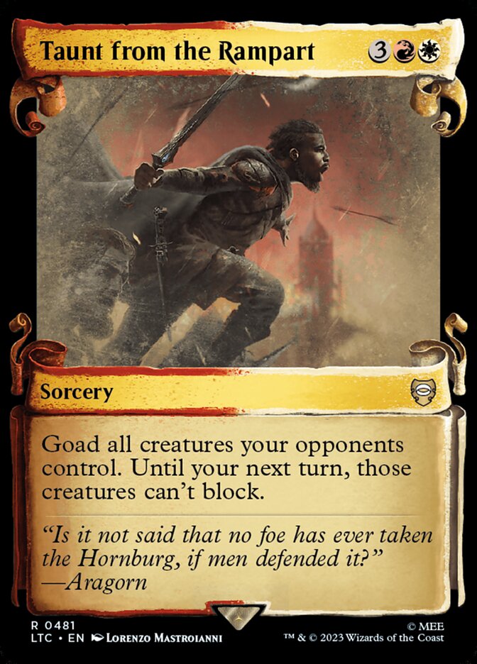 Taunt from the Rampart (Showcase Scrolls)