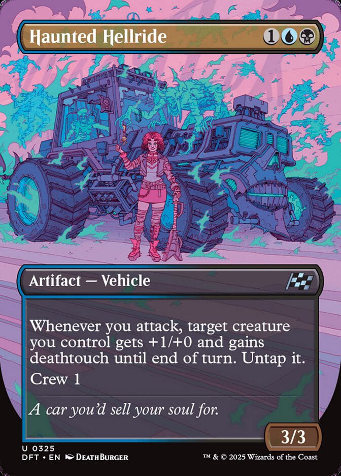 Haunted Hellride (Borderless)