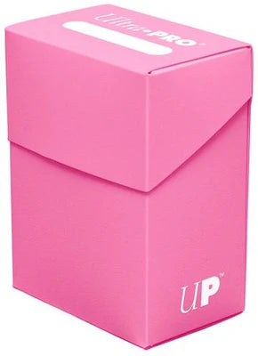 UltraPro: Bright Pink Solid Colour Deck Box- Deck Box - Ultra Pro