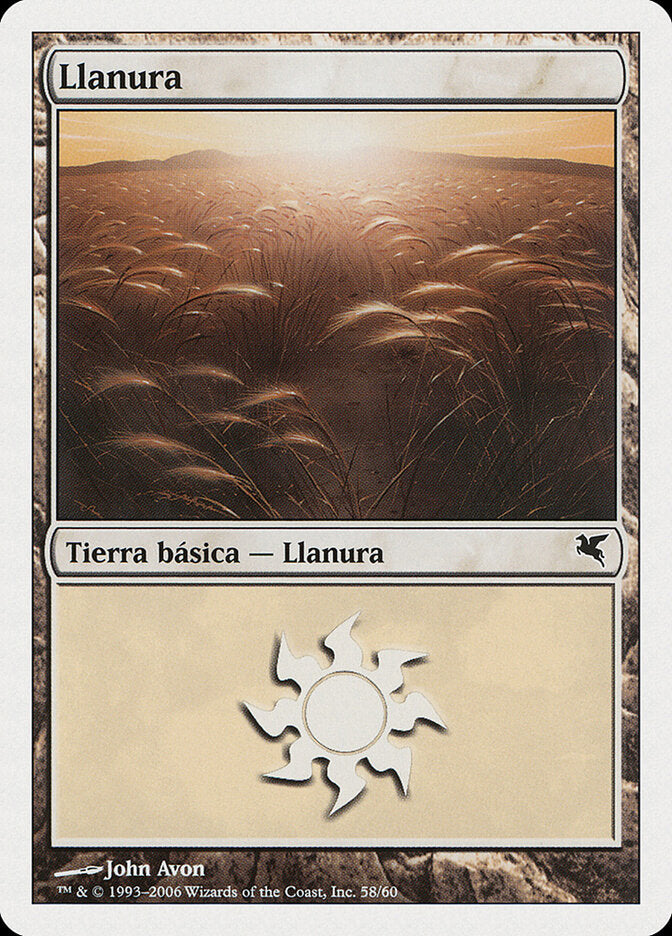 Plains (Spanish) - "Llanura" (G58)