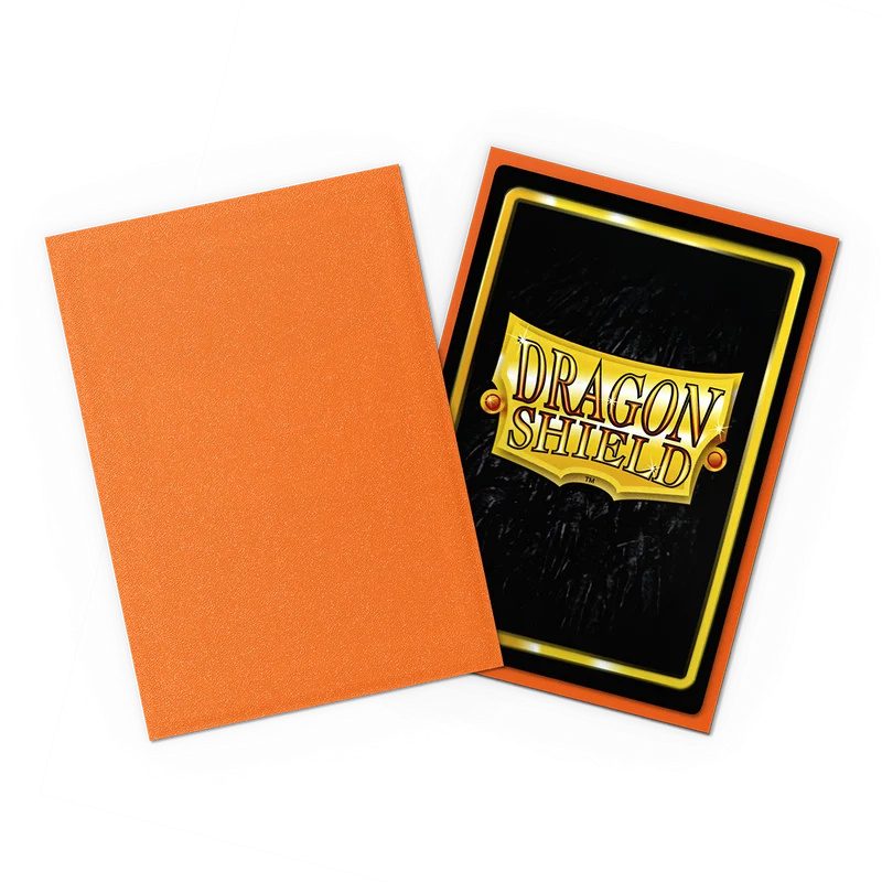 Dragon Shield: Japanese Size Matte Sleeves - Amber