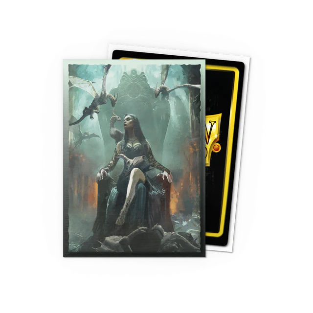 Dragon Shield: Japanese Size Brushed Art Sleeves - Halloween 2024