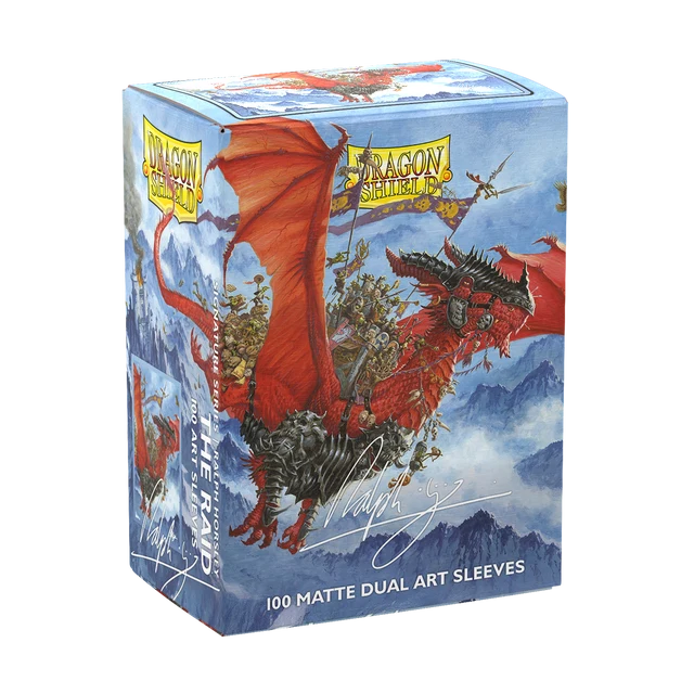 Dragon Shield: Matte Dual Art Card Sleeves - The Raid