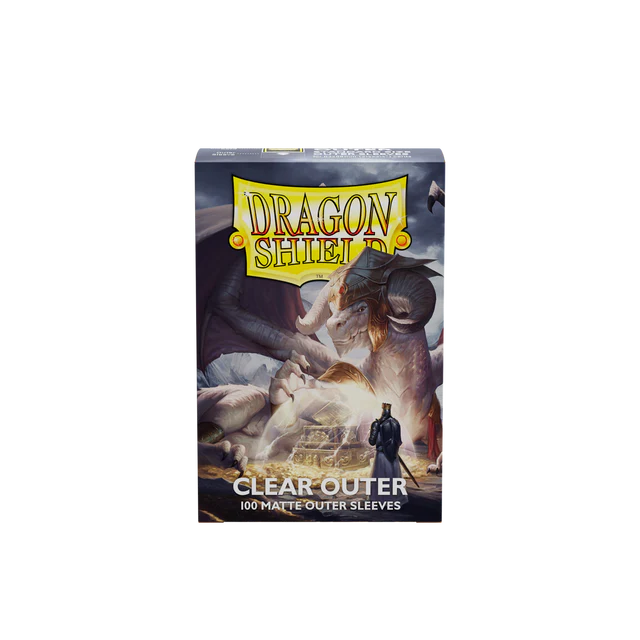 Dragon Shield: Clear Outer Matte- Standard Outer Card Sleeves