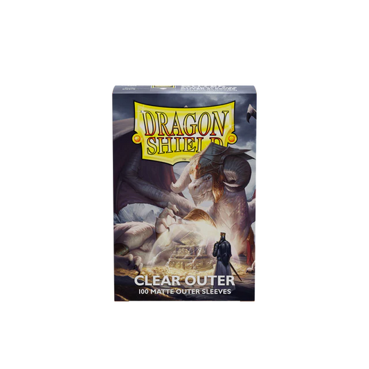 Dragon Shield: Clear Outer Matte- Standard Outer Card Sleeves
