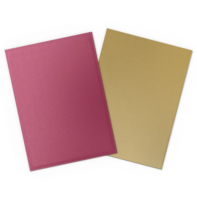 Dragon Shield: Matte Dual- Standard Card Sleeve - Pomegranate & Gold