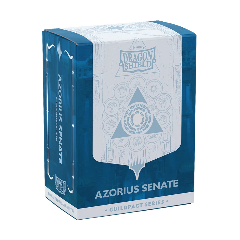Dragon Shield: Matte Dual Art Sleeves - Azorius Senate