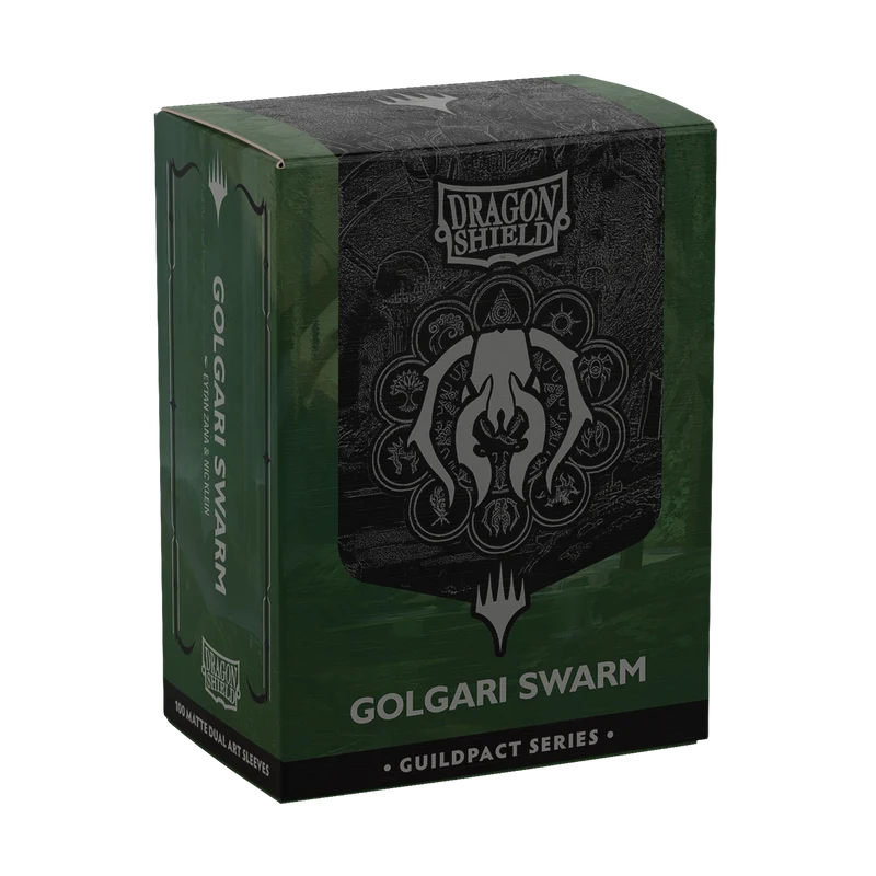 Dragon Shield: Matte Dual Art Sleeves - Golgari Swarm