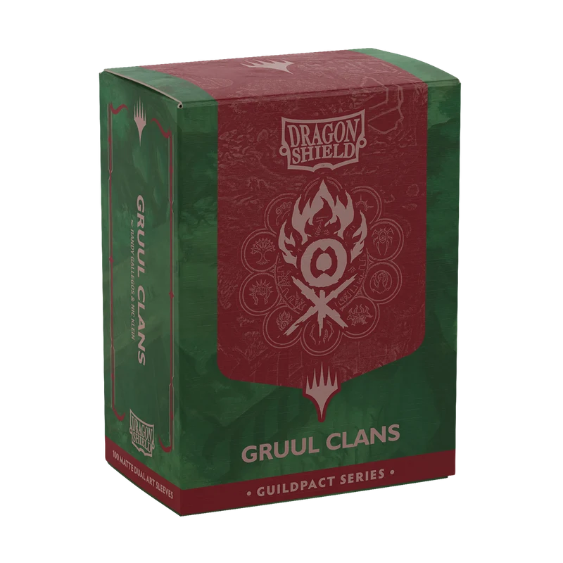 Dragon Shield: Matte Dual Art Sleeves - Gruul Clans
