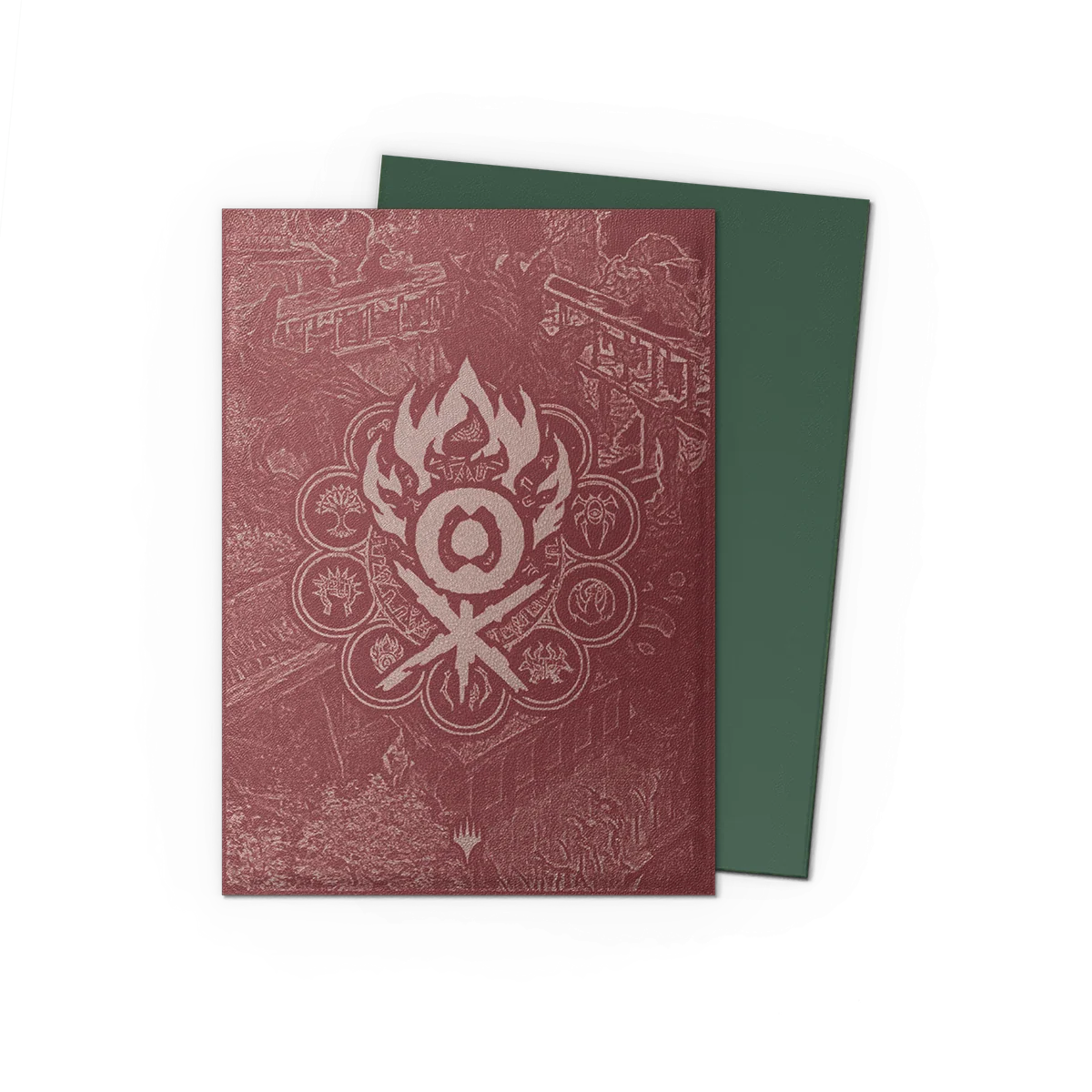 Dragon Shield: Matte Dual Art Sleeves - Gruul Clans